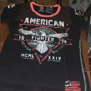 American fighter short sleeve